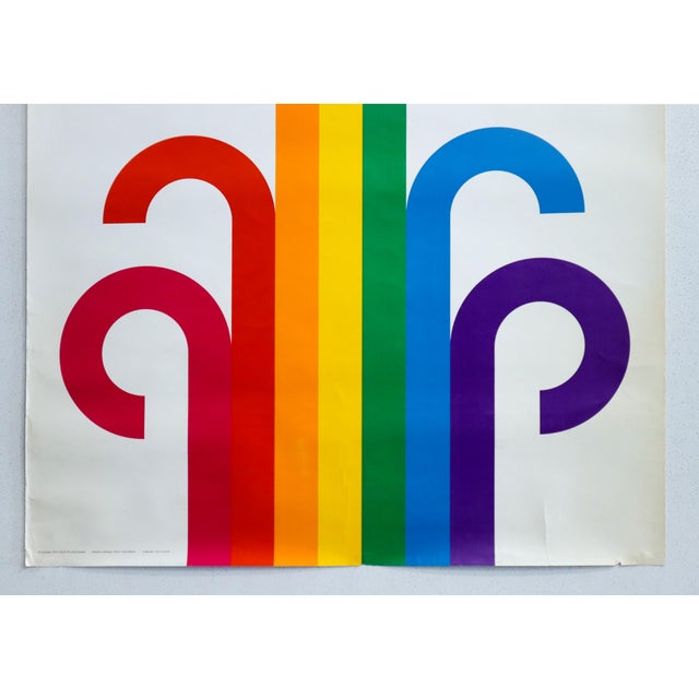 1970s 1976 Montreal Olympics Arts and Culture Program Poster (Large) - Cojo For Sale - Image 5 of 5