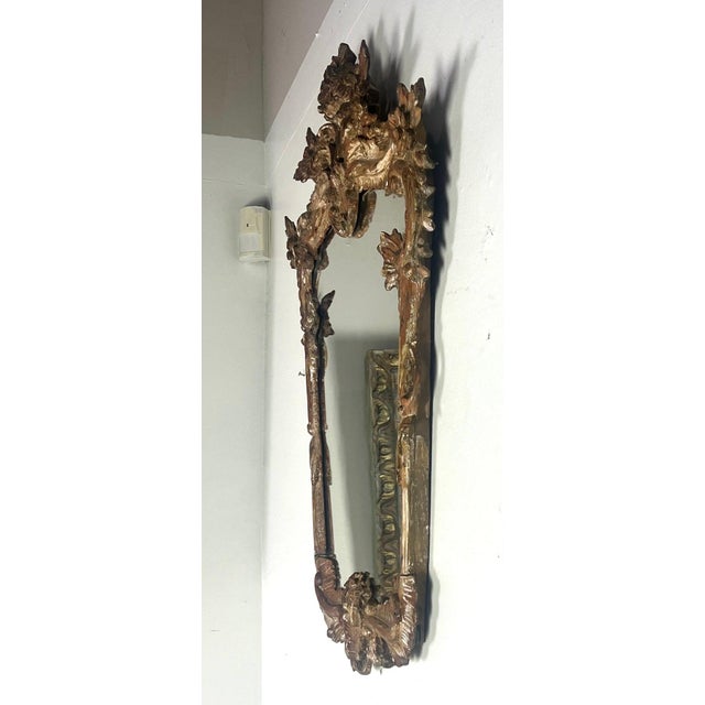 19th C. Italian Rococo Style Mirror For Sale - Image 10 of 13