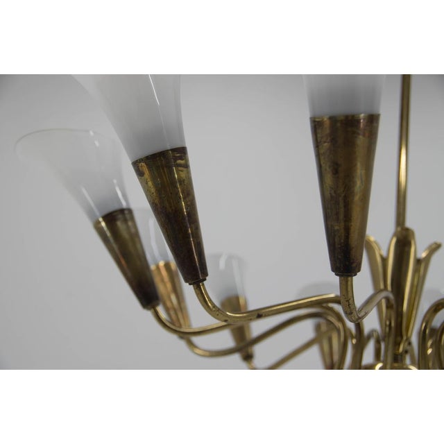 Expo 58 Brussels Chandelier attributed to Kamenicky Senov, 1958 For Sale - Image 11 of 16