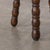 Brown 1950s French Wood Tripod Stool For Sale - Image 8 of 9