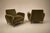 Pair of Brazilian Modern Armchairs in Pau Marfim and Olive Mohair, Brazil, 1960s For Sale - Image 13 of 18