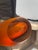 1970s Incisi Series Vase in Orange by Paolo Venini for Venini, 1970s For Sale - Image 5 of 7