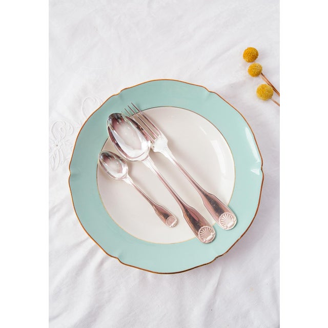 1920s French Vendôme Flatware from Christofle, 1920s, Set of 36 For Sale - Image 5 of 10