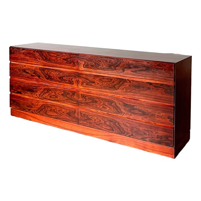 Mid 20th Century Arne Wahl Iversen for Vinde Mobelfabrik Rosewood Dresser For Sale