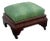 Large American Mahogany Veneer Stool on Celluloid Rollers, Circa 1840 For Sale