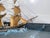 Ship Model Diorama of a Full Rigged Ship For Sale - Image 9 of 12