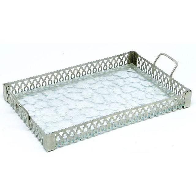 Silver Polish Postmodern Tray, 1980s For Sale - Image 8 of 8