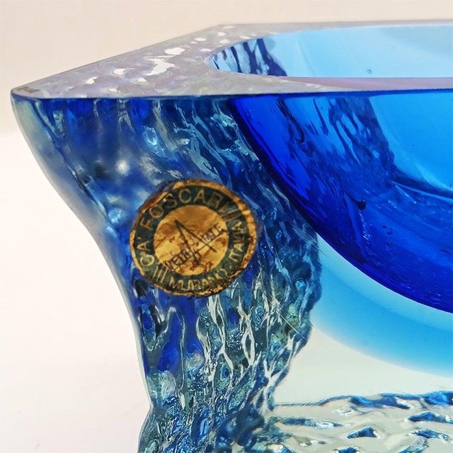 Vintage Italian Ashtray in Murano Glass by Ca' Foscari, 1960s For Sale - Image 13 of 13