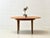Round Extendable Cherrywood Table with Star Veneer, 1950s For Sale - Image 9 of 16
