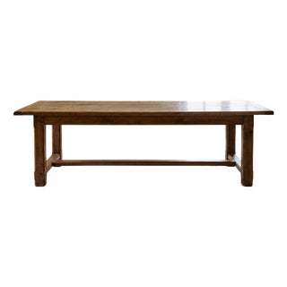 French Farmhouse Table in Reclaimed Oak by Atelier Postaire For Sale