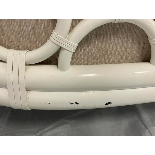 Pair of American Rattan Barrel Chairs by McGuire, Usa 1980s For Sale - Image 12 of 18