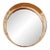 Mid 20th Century Czechia Traditional Antique White Metal Mirror For Sale