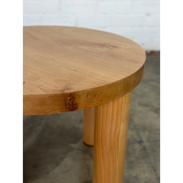 Wood Five Curves Side Table - Sold Separately For Sale - Image 7 of 10