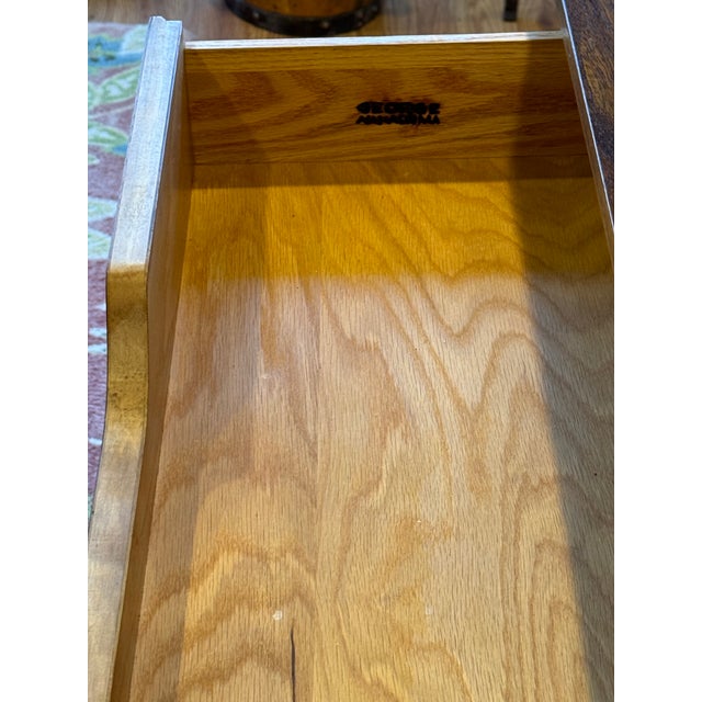 1960s Mid-Century Widdicomb Walnut Credenza/China Cabinet For Sale - Image 9 of 11