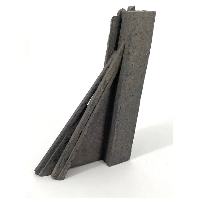 Klaus Lehmann, Brutalist Sculpture, 1985, Ceramic For Sale - Image 4 of 13