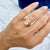 18k Yellow Gold 2.10ct Igi Oval Lab Grown Diamond Solitaire Engagement Ring, Size 7.5 For Sale - Image 9 of 10
