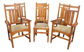 Example of Mission Dining Chairs