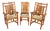 Set of 6 Stickley Harvey Ellis Mission Oak Dining Chairs For Sale
