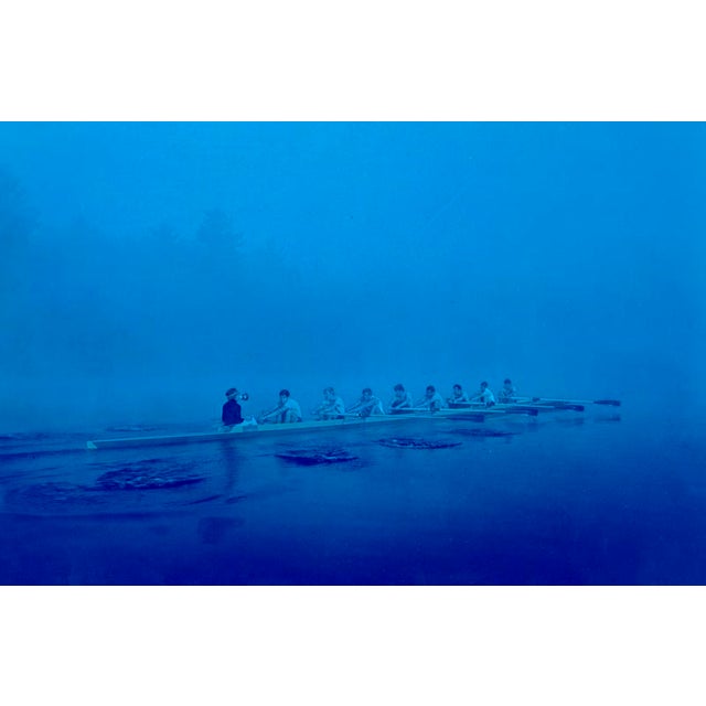 Eight Man Crew by Toni Frissell An eight man crew race their boat along a river. (Photo by Toni Frissell) 16x20" inches /...