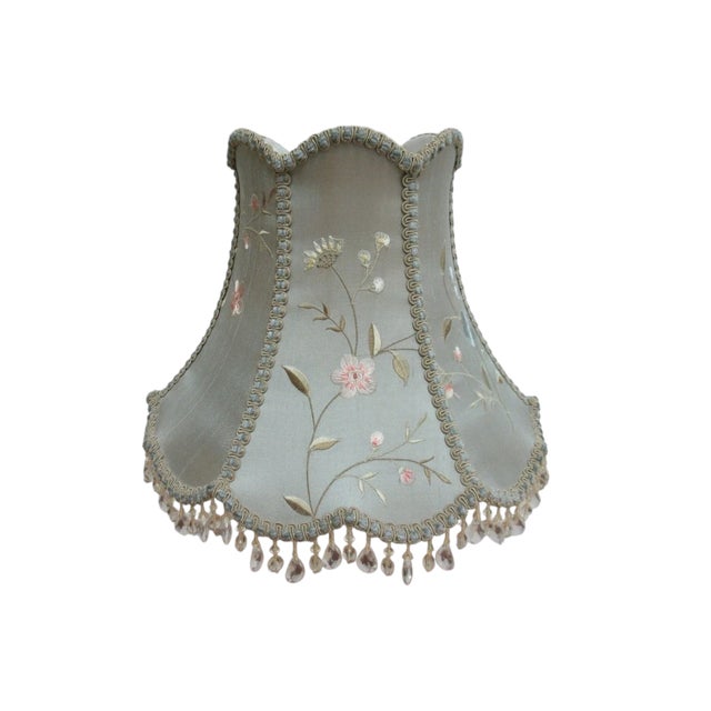 1990s Lamp Hats Faux Bronze Marble Italian Regency Column table Lamp Shade For Sale - Image 9 of 9