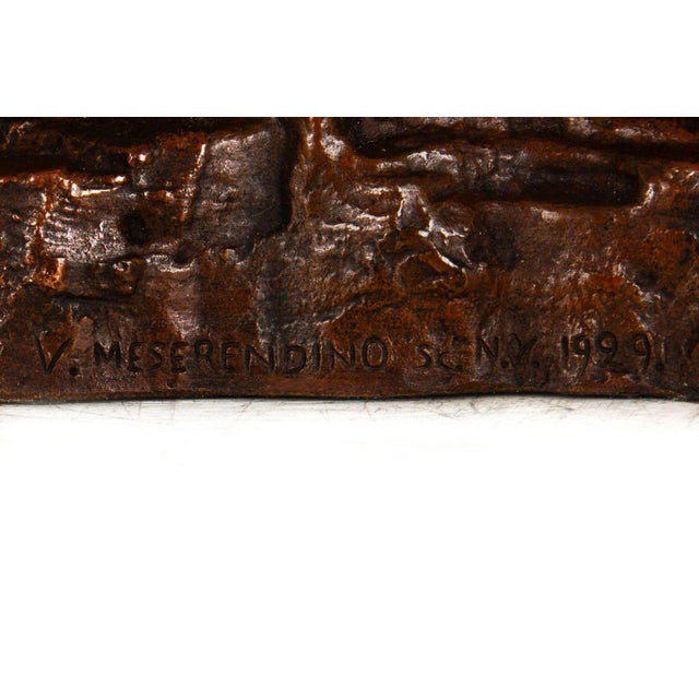 Rare American Bronze Sculpture of Prison Reformer Thomas Mott Osborne For Sale - Image 12 of 18