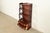 Baker Furniture Style Chinese Chippendale Carved Mahogany Étagère or Bookcase For Sale In South Bend - Image 6 of 17