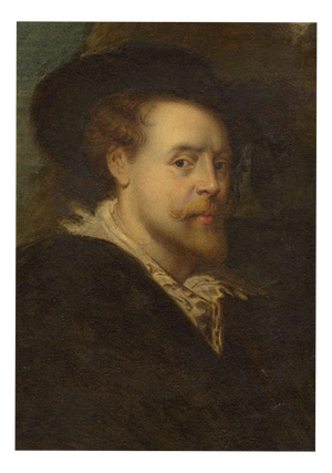 Tommaso Minardi Rubens' Self-portrait in a Hat, Watercolour
