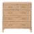 Stella 5-Drawer High Chest, Light Honey Oak For Sale