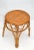 Vintage Bohemian Blonde Bamboo and Rattan Stool For Sale - Image 13 of 13