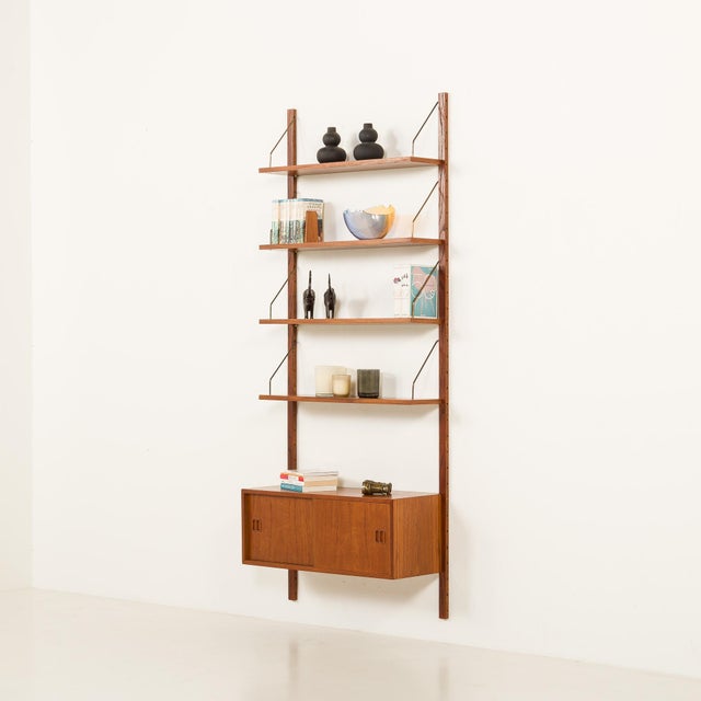 Danish Teak Shelving Unit in the style of Poul Cadovius, 1960s For Sale - Image 17 of 17