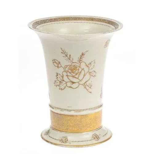 1937-1940. Kuznetsov porcelain factory, Latvia, author initials - G.M. Porcelain, gilding. Height 21.5 cm. Porcelain.