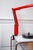 Vintage Red Acrylic Desk Lamp by Tom Ahlström & Hans Ehrich for Fagerhults Sweden, 1975 For Sale - Image 4 of 14