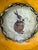 Hand-painted decoupage bunny rabbit bowl. Charming hand-painted decorative bowl featuring a whimsical rabbit motif at the...