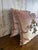 Textile Pair of French Couture Blush Silk Velvet Pillows With 19th Century Appliques' For Sale - Image 7 of 12