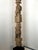 Tall Antique Burmese Carved Architectural Pole on Display Stand Southeast Asia For Sale In Atlanta - Image 6 of 10