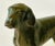 Bronze hunting dog figurine, a pointer or setter.