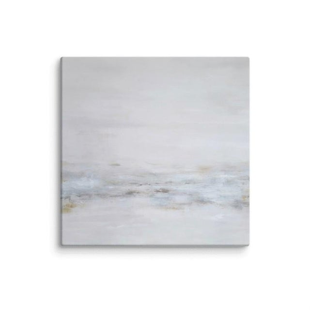 Contemporary Large Neutral Modern Abstract Landscape Print For Sale - Image 3 of 6