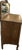 Wood Server, Victorian Era Tiger Oak server with leaded glass doors and a mirror-backed display. Typically dates to the...