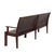 An example of early 20th-century craftsmanship, this 8-foot bench hails from the Arts & Crafts movement, circa 1920....