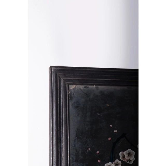 Bonsai, 1800, Reverse Glass Painting For Sale - Image 4 of 9