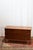 Deco Style Danish Petite Chest of Drawers With Brass Hardware and Carved Legs, C. 1950s For Sale - Image 9 of 14