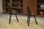 Black Brutalist Tripod Stools in Pine, 1950s, Set of 2 For Sale - Image 8 of 9