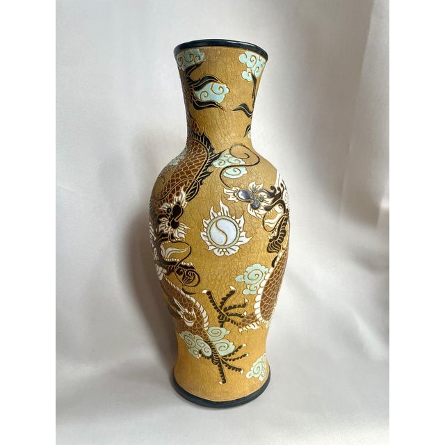 Dona Dragon Vase from Artexport Saigon, Vietnam, 1970s For Sale - Image 10 of 13