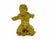 Sirio Pellegrini, Figure in Yellow, Terracotta Sculpture, 1960s For Sale - Image 4 of 4