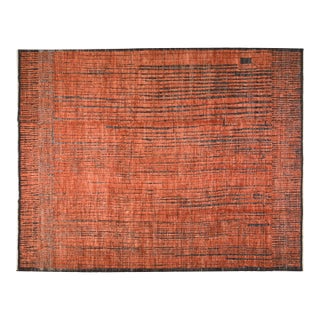 Moroccan Hand Knotted Wool Rug, 9'3"x12' For Sale