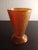 1950s Jeannette Crackled Marigold Carnival Glass Tumbler Vase For Sale In Dallas - Image 6 of 6