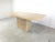 Beige Vintage Travertine Dining Table, 1970s For Sale - Image 8 of 11