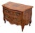 Vintage Henredon Louis XV Carved Walnut 2-Drawer Bombay Commode Chest For Sale