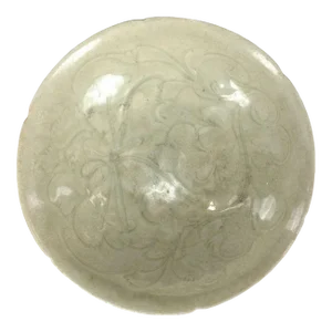 Chinese Qingbai Lobed Foliate-Rim Bowl, Song Dynasty