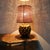 Silver 1950s Mercury Table Lamp by Odilon Avalos For Sale - Image 8 of 16